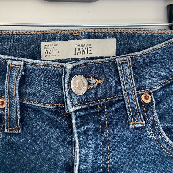 Topshop Skinny Jamie Jeans - Picture 2 of 3